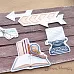 Набор высечек из бумаги "Идеальный мужчина", 25 шт (ScrapMania)