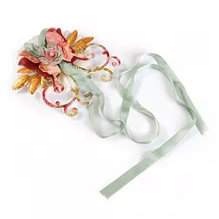 Форма для вырубки "Птичка на веточке" (Sizzix)