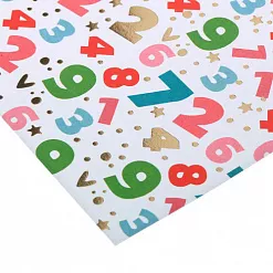 Бумага с фольгированием "Арифметика" (АртУзор) Бумага с фольгированием "Арифметика" (АртУзор)