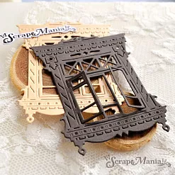 Нож "Русские сказки. Боярское окно", 6,5х8,5 см (ScrapMania)