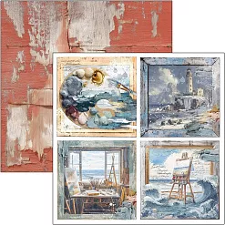 Набор бумаги 20х20 см "Artist Journey", (Ciao bella) Набор бумаги 20х20 см "Artist Journey", (Ciao bella)