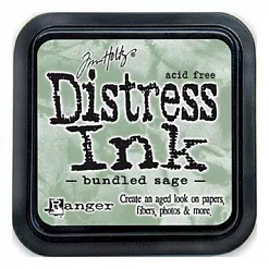 Штемпельная подушечка Distress Ink Мятый шалфей (Bundeld Sage)