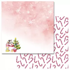 Набор бумаги 30,5х30,5 см "Акварельная зима", 9 листов (ScrapMania) Набор бумаги 30,5х30,5 см "Акварельная зима", 9 листов (ScrapMania)