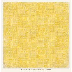 Бумага "Золотой билет. Цветочные соты" (My Mind's Eye)