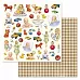 Набор бумаги 30,5х30,5 см "Шалунишка", 12 листов (ScrapMania) Набор бумаги 30,5х30,5 см "Шалунишка", 12 листов (ScrapMania)