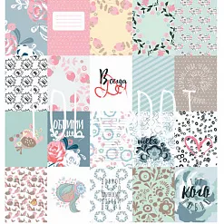 Набор карточек "Песни цветов" (Polkadot)