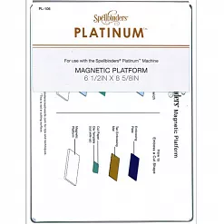 Магнитная платформа 16,5х22 см Platinum (Spellbinders) Магнитная платформа 16,5х22 см Platinum (Spellbinders)