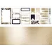 Лист с картинками 10х30 см "Для ежедневника. Шик" (ScrapMania)