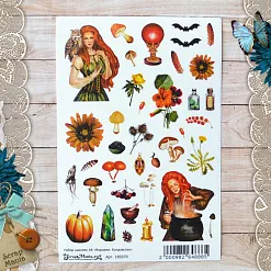 Набор наклеек А6 "Ворожея. Колдовство" (ScrapMania)