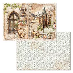 Набор бумаги А4 "Факультет магии", 12 листов (ScrapMania)