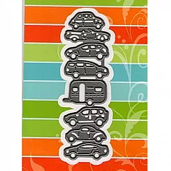 Нож для вырубки и тиснения "Автомобили" (Marianne design)