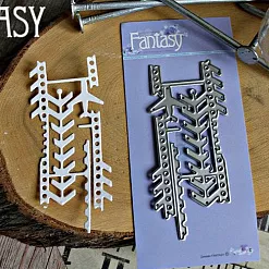 Нож "Кино пленка с самолетом", 9х4 см (Fantasy)