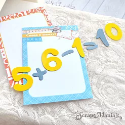 Нож "Цифры. Крупные", 3х2,2 см (ScrapMania)