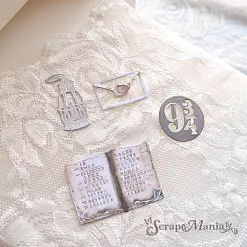 Нож "Волшебник. Магия" 5х3,5 см (ScrapMania)