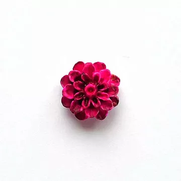 Акриловое украшение "Пион"