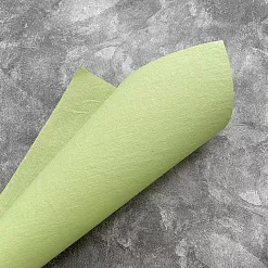 Отрез ткани А4 для цветоделия "Бледно-салатовый" (CraftHouse)