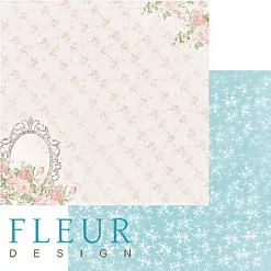 Бумага "Винтажная история. Цветочные мотивы" (Fleur-design)