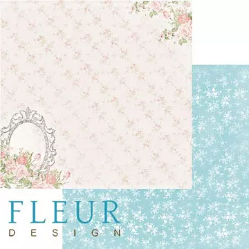 Бумага "Винтажная история. Цветочные мотивы" (Fleur-design)