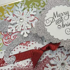 Дырокол 5 см "Снежинка большая" (Martha Stewart)