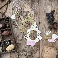 Нож "Век суетных маркиз", 7,1х10,2 см (MimiCut) Нож "Век суетных маркиз", 7,1х10,2 см (MimiCut)