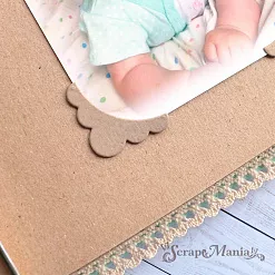 Нож "Уголки. Детские", 5,5х5,5 см (ScrapMania)