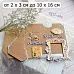 Нож "Конверты. Карман для блокнота", 10х16 см (ScrapMania)