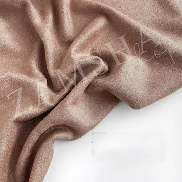 Отрез замши 30х70 см "Двусторонний. Мокаччино" (ScrapZefir)