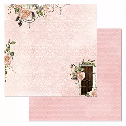 Набор бумаги 30,5х30,5 см "Девичья тайна", 12 листов (ScrapMania)