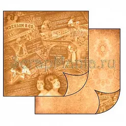 УЦЕНКА Бумага "Ретро" (Stamperia)