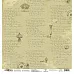 Набор бумаги 30х30 см "Винтажные рецепты", 11 листов (MonaDesign)