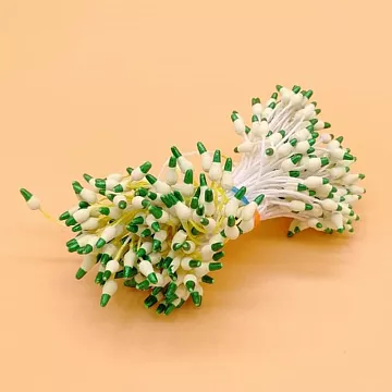 Набор тычинок "Двухцветные. Желто-зеленые", 150 шт (Китай)