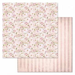 Набор бумаги 20х20 см "Свадебный букет", 12 листов (ScrapMania)