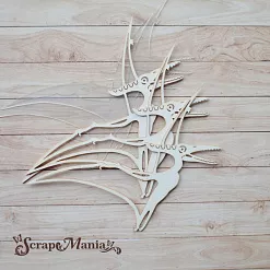 Чипборд "Эра динозавров. Шейкер. Птеранодон большой" (ScrapMania)