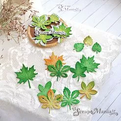 Нож "Листья леса. Гербарий 1", 3,2х3,9 см (ScrapMania)