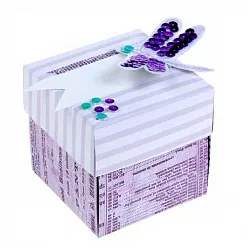 Набор для создания коробочки с пожеланиями "Прованс"