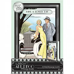 Набор для создания открытки "Art Deco. Автомобиль" (DoCrafts)