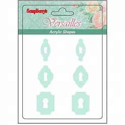 Набор акриловых украшений "Скважины", 6 шт (ScrapBerry's) Набор акриловых украшений "Скважины", 6 шт (ScrapBerry's)