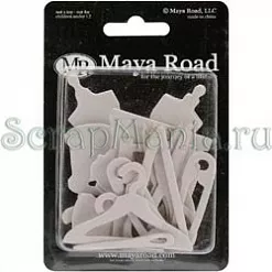 Набор украшений из чипборда "Портной" (Maya Road)