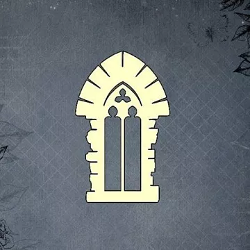 Чипборд "Лабиринты моей души 90", 3,8х5,9 см (Ромалетта)