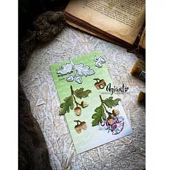 Нож "Веточка дуба", 6,4х5 см (AgiArt)