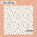 Калька 20х20 см "Снежинки-мандаринки 13", плотность 110 гр/м2 (ScrapMania) Калька 20х20 см "Снежинки-мандаринки 13", плотность 110 гр/м2 (ScrapMania)