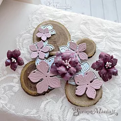 Нож "Цветок. Винтажный", 4,1х4,1 см (ScrapMania)
