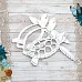 Чипборд "Море, я скучала. Шейкер. Черепашка большая" (ScrapMania)