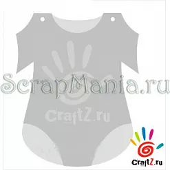 Заготовка для альбома "Бодик" (Craftz)