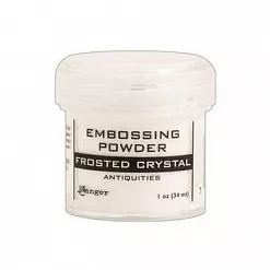 Пудра для эмбоссинга "Antiquities Frosted Crystal. Античный снежный" (Ranger)
