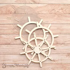 Чипборд "Морячок. Шейкер. Штурвал. Большой" (ScrapMania) Чипборд "Морячок. Шейкер. Штурвал. Большой" (ScrapMania)