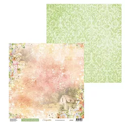 Бумага 30х30 см "В объятиях лета. Лист 05" (Scrapodelie)
