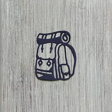 Нож "Рюкзак", 3,8х4,5см (ArtScrap)