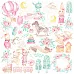 Бумага "Dreamy baby girl. Картинки" (Фабрика Декору)