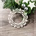 Чипборд "Круглая ажурная рамка. Малая" (СкрапМагия) Чипборд "Круглая ажурная рамка. Малая" (СкрапМагия)